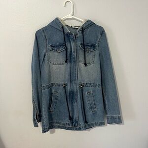 Sherpa Lined Jean Jacket